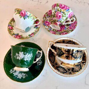 Luxury vintage teacup bundle: Paragon and Aynsley 💖
